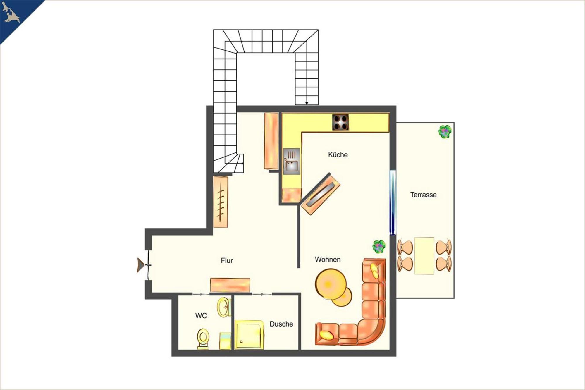 Villa Luna Ferienwohnung Achterdeck Heringsdorf  Exteriér fotografie